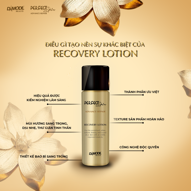 Recovery Lotion - Nước Thần Tái Tạo, Phục Hồi, Trắng Sáng, Ngăn Ngừa Lão Hoá Da