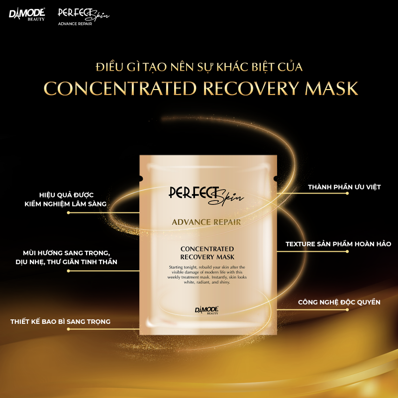 Concentrated Recovery Mask - 8c - Mặt Nạ Tinh Chất Cô Đặc, Tái Sinh, Phục Hồi da