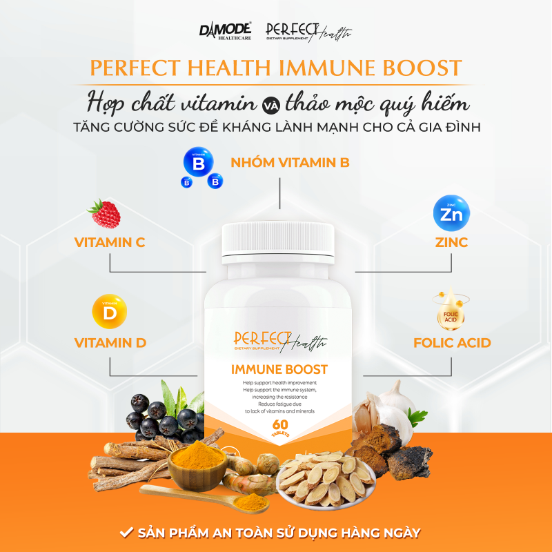 Immune Boost - Siêu Phẩm Tăng Cường Sức Đề Kháng Toàn Diện