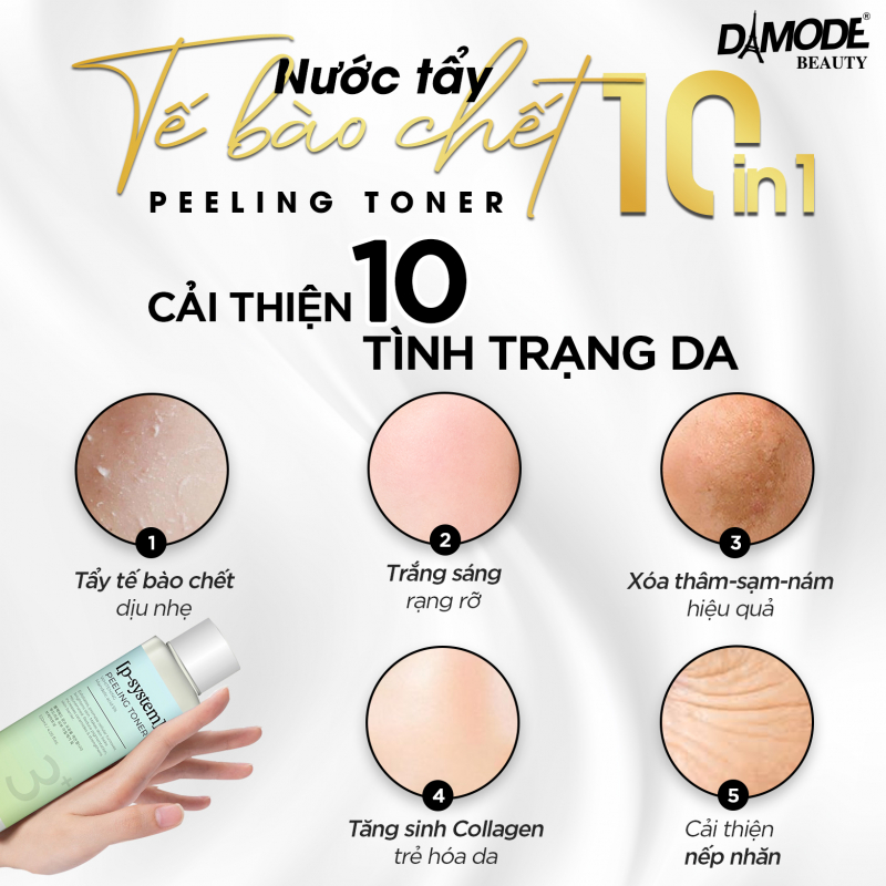 PEELING TONER - Nước Tẩy Da Chết, Dưỡng Da 