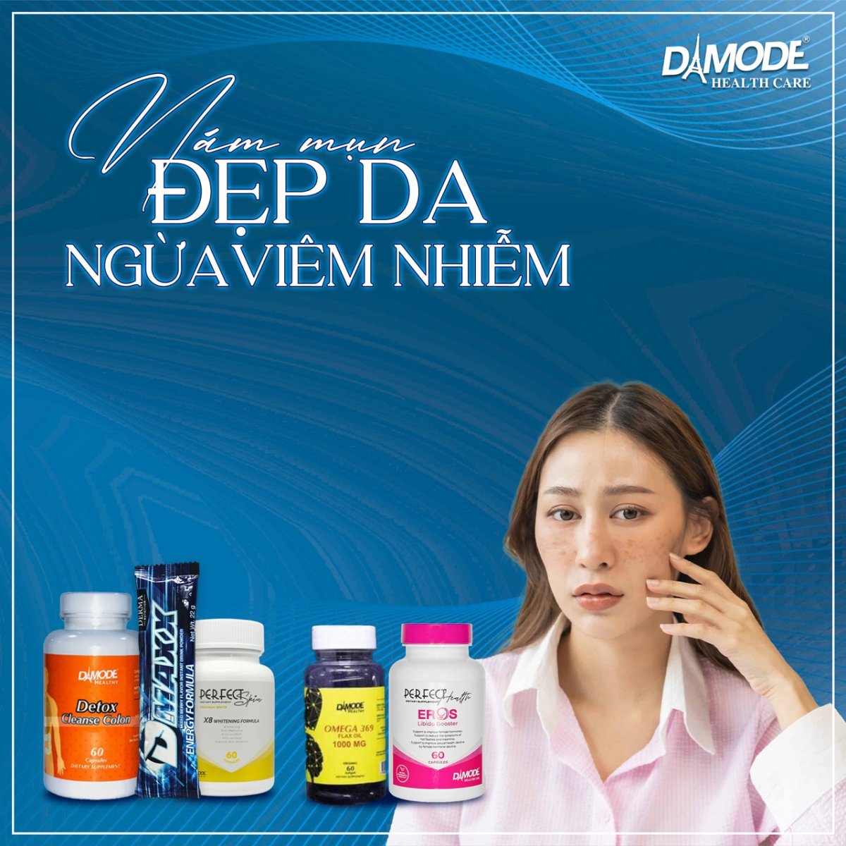 Nám, Mụn, Đẹp Da, Ngừa Viêm