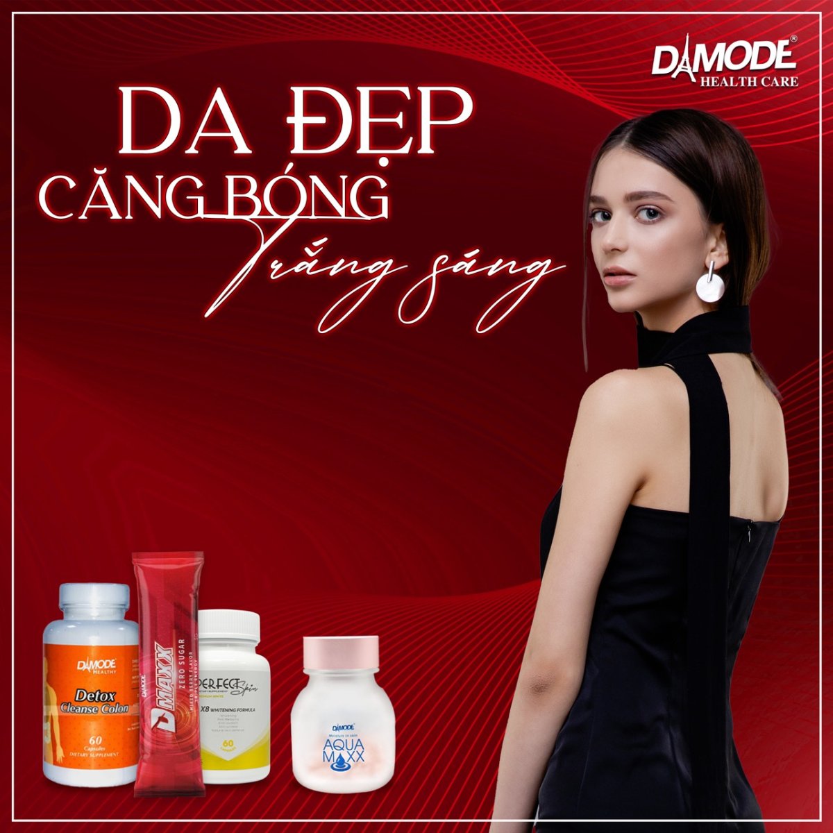 Da Đẹp, Căng Bóng , Trắng Sáng 