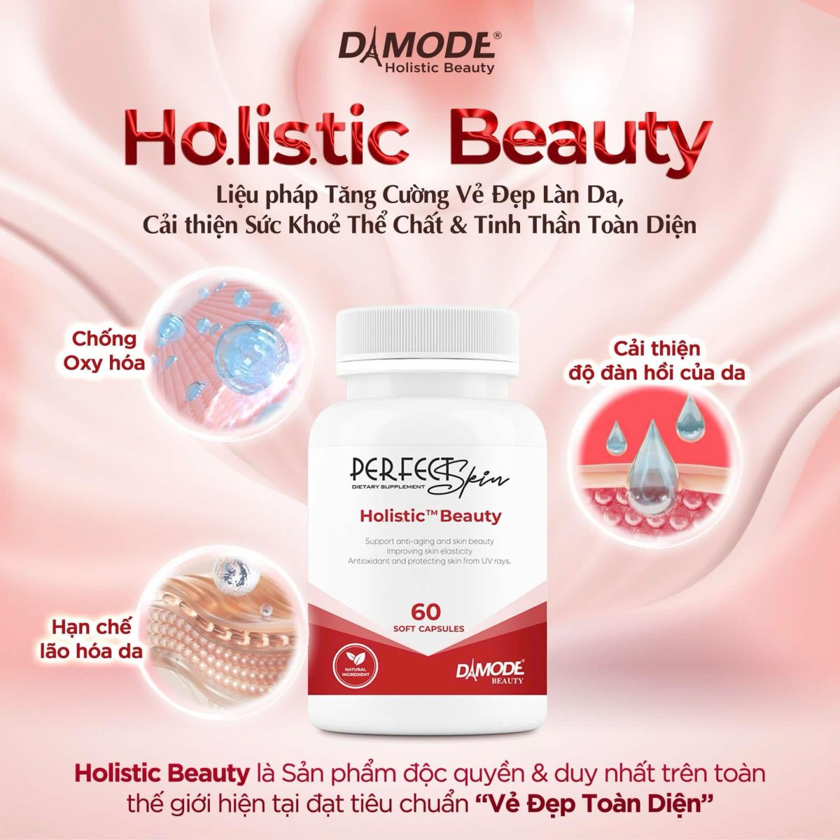 HOLISTIC BEAUTY - Viên Uống ĐẸP TOÀN DIỆN
