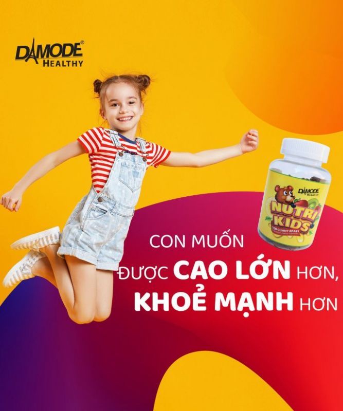 NutriKids - Vitamin, Khoáng chất, Tăng Sức Đề Kháng cho Trẻ Em