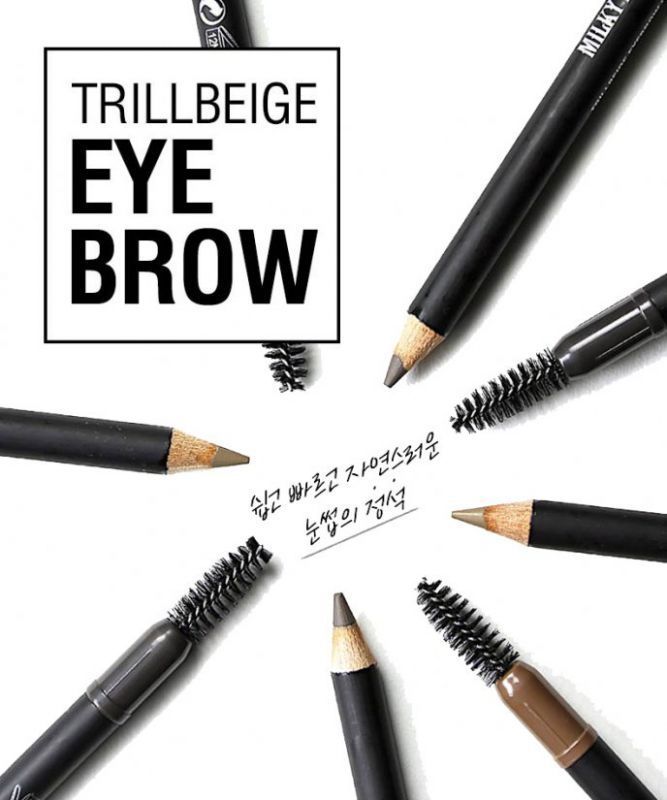 Milky Dress - Chì kẻ mày TRILLBEIGE EYEBROW (Brown)