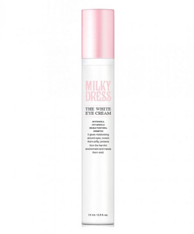 Milky Dress - Kem trị thâm vùng mắt và xoá mờ nếp nhăn The White Eye Cream