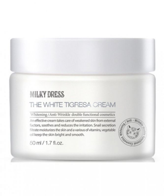 Milky Dress - The White Tigresa Cream - Kem trị da yếu -50ml